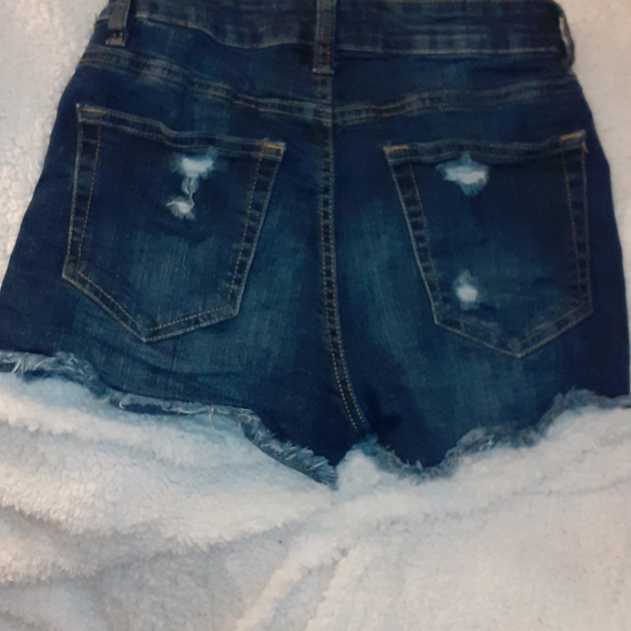 Bluenotes High Waisted Jean Shorts - Picture 4 of 4